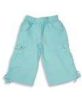 Wild Mango - Girls Capri Pants, Lt Blue (Size 4T)