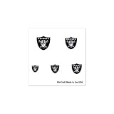 Oakland Raiders Official Logo Fingernail Tattoos