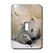 Wild animals - Polar Bear and Cub - Light Switch Covers - single toggle switch