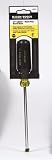 Klein 605-6 1/4-Inch Cabinet 6-Inch Heavy Duty Round Shank Tip Screwdriver