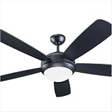 Monte Carlo Fan Company 5DI52BKD / 5DI52BRD Discus 52 Five Blade Ceiling Fan
