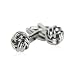 Silver Knot Cufflinks