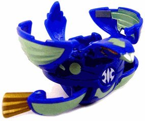 Bakugan New Vestroia Series 2 Bakuneon Aquos [Blue] Hawklea 