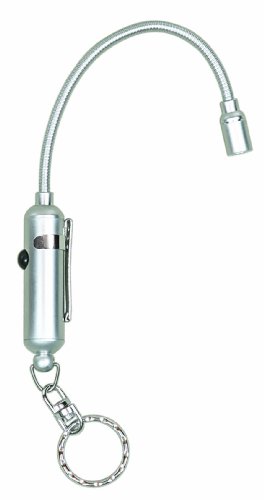 Allen Company Bore Light with Flexible Head, Pocket Clip and Batteries