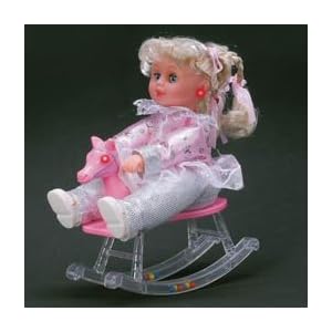 Honey Kids Rocking Horse and Doll by