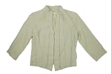 Eileen Fisher High Neck Seamed Jacket Natural 4