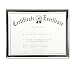 Value U-Channel Easel Back Document Frame & Blank Certificate, 8-1/2x11, Si