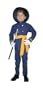 Child Economy UNION Officer Costume (Hat, Gloves, Shoes and Sword not included)
