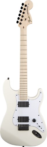 Fender Jim Root Stratocaster® Electric Guitar, Olympic White, Maple Fretboard Fender Jim Root Stratocaster® Electric Guitar, Olympic White, Maple Fretboard