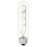 GE Lamps 45144 25-Watt Crystal Clear Tubular T10 1CD Light Bulb