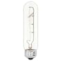 GE 45144-5 25-Watt Crystal Clear Tubular T10 Light Bulb, 5-Pack
