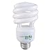 Clear-Lite 106546 ECO 20-Watt (75-Watt Equivalent) Natural Full Spectrum CFL Bulb, 1 Pack, White
