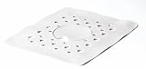 Rubbermaid 2993AMWHT Antimicrobial Small Sink Mat, White