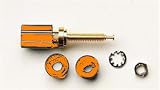  : Pomona 3750-3 Orange Gold Plated Banana Jakc Binding Post