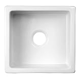 Barclay KS33 18'' Single Bowl Fireclay Apron Sink