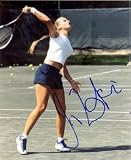 Jelena Dokic Tennis Court Autographed 8x10 Photo