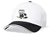 Embroidered White Cap - camp stove
