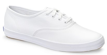 Women's Keds, Champion leather lace up WHITE LEATHER 9.5 S