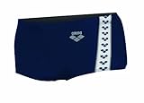 Arena Men's Barring Training Polyester Square Leg Swimsuit, Navy, 38