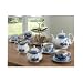 12 Pieces Blue Willow Afternoon Tea Set