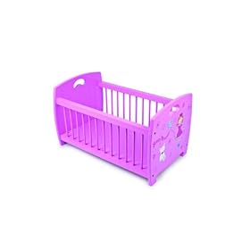 Doll's Pink Princess Cot