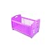 Doll's Pink Princess Cot