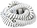 RCA TP280W 12 Foot Handset Coil Cord (White)