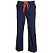 NFL Denver Broncos Unisex Solid Scrub Pants - Navy Blue