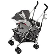 Maclaren Easy Traveller Stroller Black and Silver