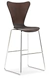 Zuo Modern Furniture Design Taffy Barstool Natural Plywood 301243