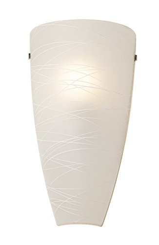 Possini Frosted 13 1/4 Wall Sconce
