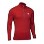 Descente 2009/10 Men's Thermal D-Lux Zip-Neck Long Sleeve Running Top - 14110 (True Red - L)