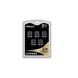 PNY 1GB Secure Digital Card - (5 Per Pack) - PSD1GBX5MF / P-SD1GBX5-MF