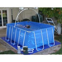 iPool Deluxe Above Ground Exercise Swimming Pool with Filter / Pump and Heater Upgrade
