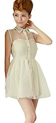   Lace Belted Natural   Waistline   Ball Gown  Dress With a Bow(s) and Pearls