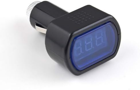 Dc 12V-24V Led Display Cigarette Lighter Electric Voltage Meter Tester