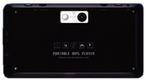 Cover image : HALLODS ポータブルAVプレーヤー スライド式5インチ大型液晶搭載 MP4動画再生可能 カメラ機能付き V50