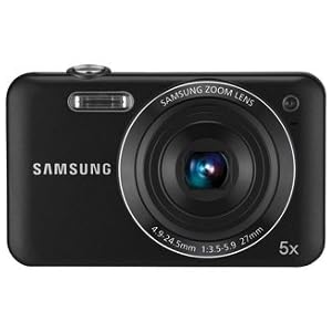 Samsung SL605 12.2 MP Digital Camera with 5X Optical Zoom and 2.7-Inch LCD Screen (Black)