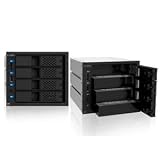 31ju72d%2BaxL. SL160  Icy Dock, Tray less 4 in 3 SATA I & II (Catalog Category: Drive Enclosures / HD Enclosures  SATA)
