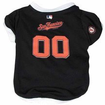 MLB San Francisco Giants Pet Jersey, Large