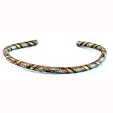 Three Metals Rounded/Twirls - Copper Bracelet - From India