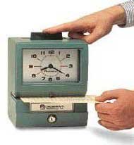 traditional punch clocks