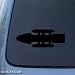 BATTLESTAR GALACTICA - Car, Truck, Notebook, Vinyl Decal Sticker #1132 | Vinyl Color: Black