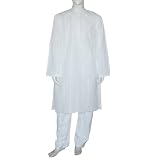 Novelty Pajama Set for Men Embroidered Cotton Dress Size L Chest : 44