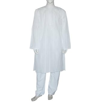 Novelty Pajama Set For Men Embroidered Cotton Dress Size L Chest : 44