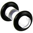 6 Gauge Clear Acrylic Plug