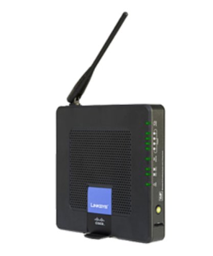 Linksys Wlan Breitband Router mit 2 Telefonanschlüssen für VoIP