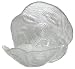 Clear Glass Small Wave Bowl 7 1/2" D, 2 1/2" H Set of Two