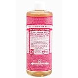 Pure Castile Liqiud Soap Rose 16 oz by Dr Bronner's ( Multi-Pack)