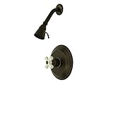 Kingston Brass KB3635PXSO Vintage Tub and Shower Faucet, 7-1/2-Inch, Oil Rubbed Bronze [並行輸入品]